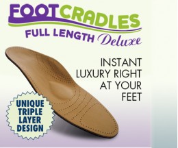 Deluxe Full Length Foot Cradles. £24.95. Mens and Ladies Sizes